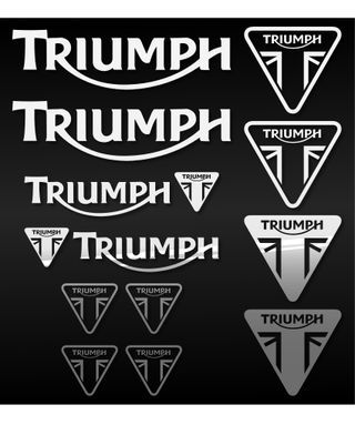 Set Pegatinas Adhesivas  para Moto TRIUMPH