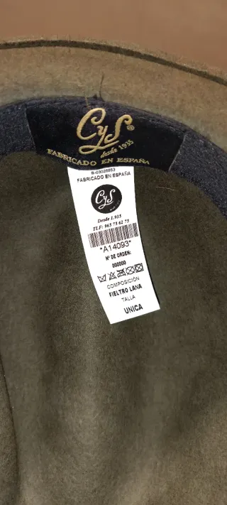 Sombrero Fedora con estampado animal