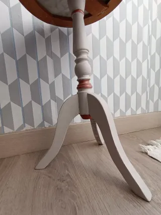 Mesita velador estilo Shabby Chic 48*27