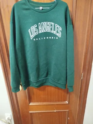 Sudadera Los Angeles California Verde