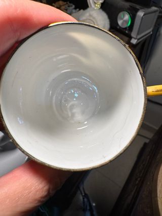 Conjunto Café Porcelana Pintado à Mão