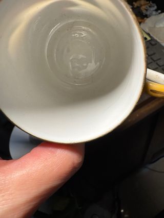 Conjunto Café Porcelana Pintado à Mão