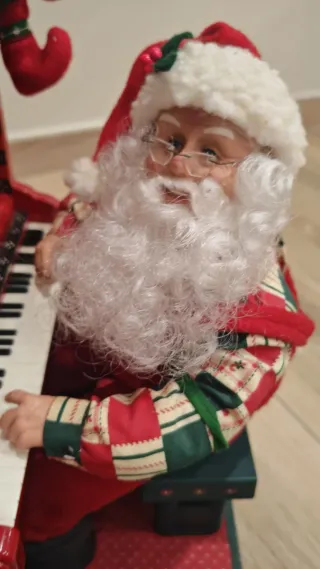 1993 vintage Babbo Natale Holiday Creations Piano
