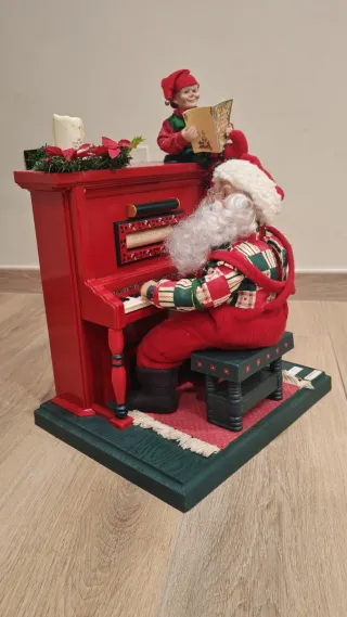 1993 vintage Babbo Natale Holiday Creations Piano