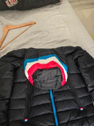 Chaqueta Levi's Niños Negra Capucha Tricolor