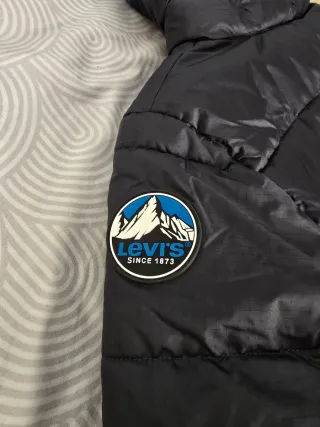 Chaqueta Levi's Niños Negra Capucha Tricolor