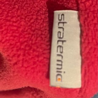 Forro polar rojo mujer