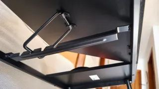 Mesa portátil multifunción negra