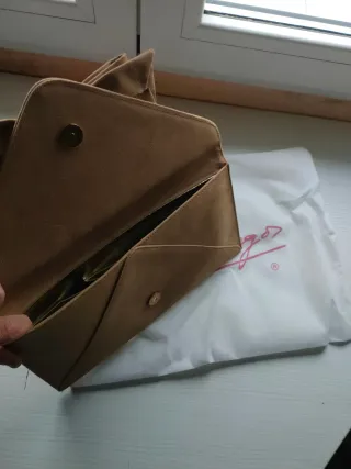 Bolso Clutch Pilar Burgos Beige