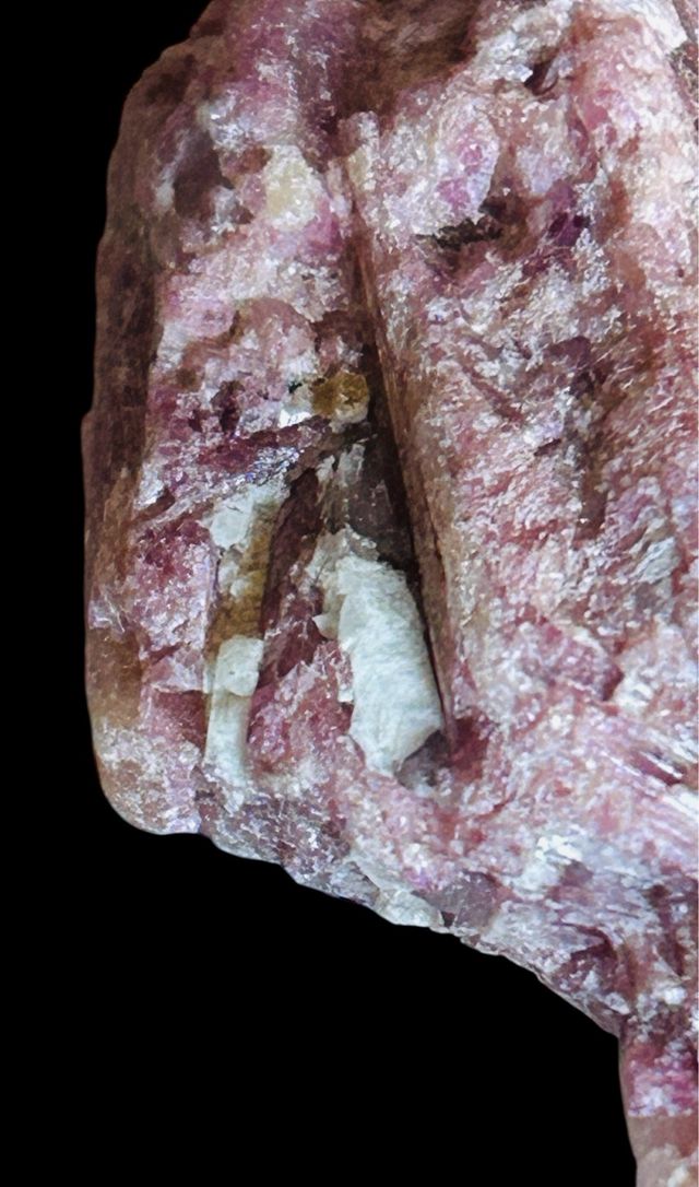 Turmalina Rosa (Rubelita) Bruta + Anilla