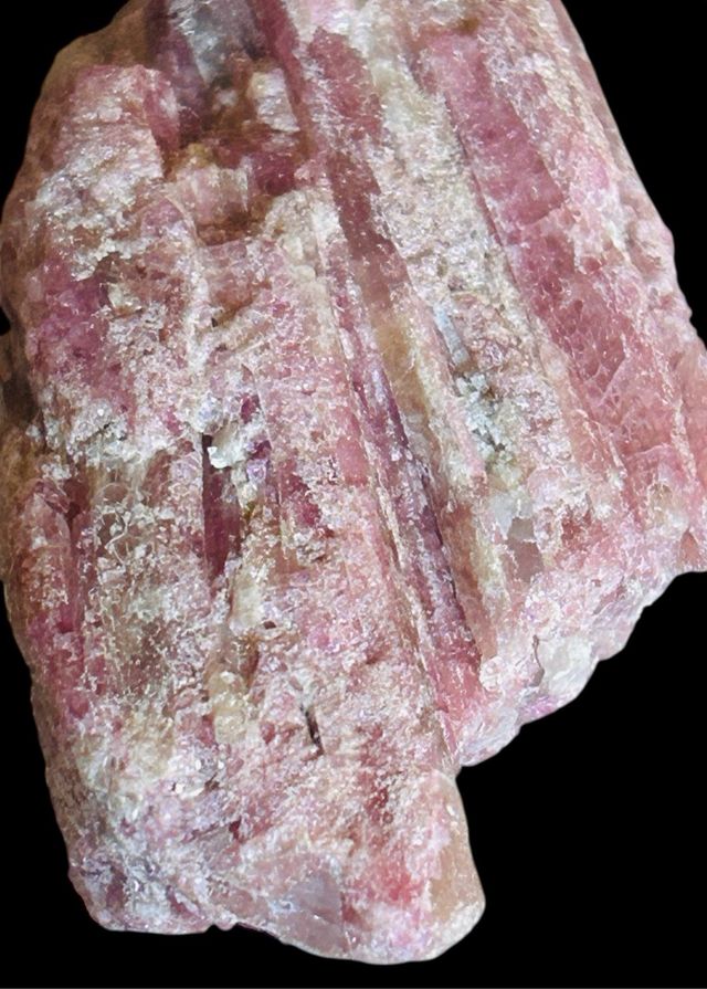 Turmalina Rosa (Rubelita) Bruta + Anilla