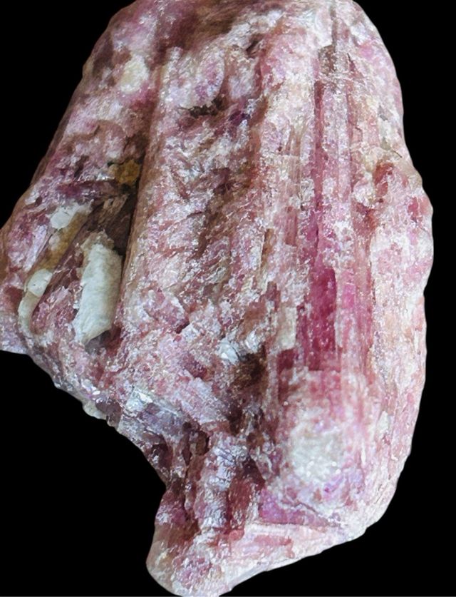 Turmalina Rosa (Rubelita) Bruta + Anilla