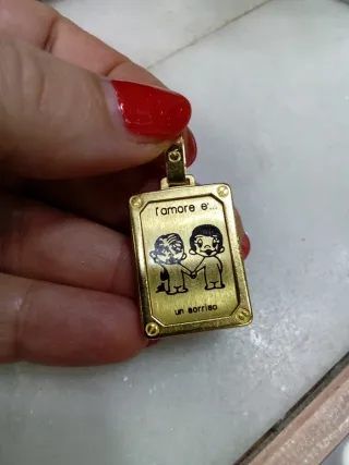 Medaglia vintage L'Amore è