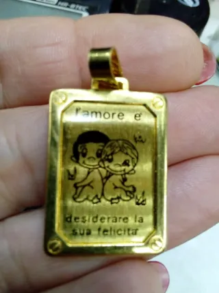 Medaglia vintage L'Amore è