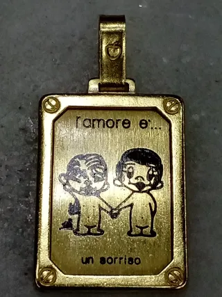 Medaglia vintage L'Amore è