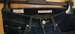 Pantalón Levis Pitillo Azul Auténtico T- 27 foto