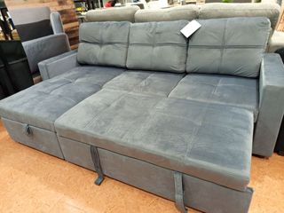 Sofá Cama Chaise Longue Pau 215cm Gris