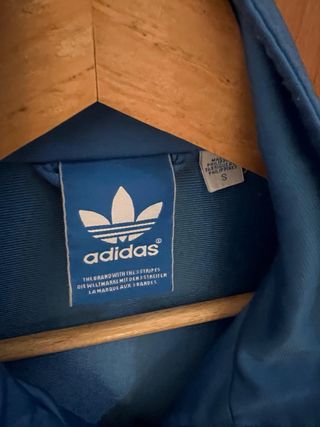 Sudadera Adidas Hombre Azul y Dorado