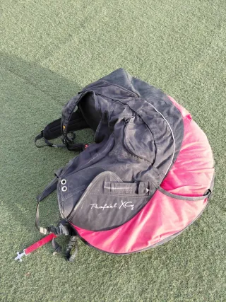 Silla parapente Supair Talla L + paracaídas