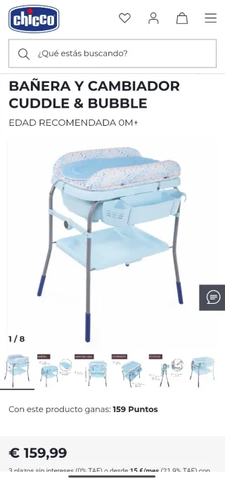 Cambiador Chicco plegable