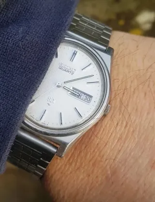 Seiko SQ quartz orologio vintage watch reloj