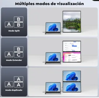 Monitor portatile HONGO DOPPIO 15.6 FHD HDR