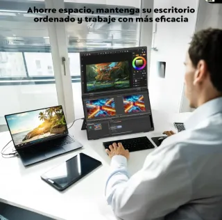 Monitor portatile HONGO DOPPIO 15.6 FHD HDR