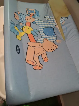 Cambiador y bañera bebé