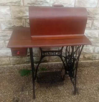 2 Máquinas coser Singer antigua año 1924/1925