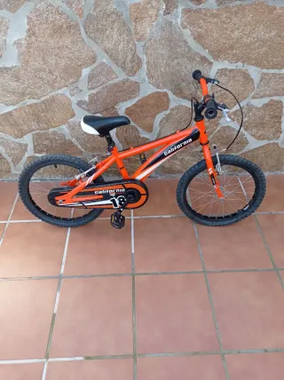 Bicicleta Infantil 18 California Naranja