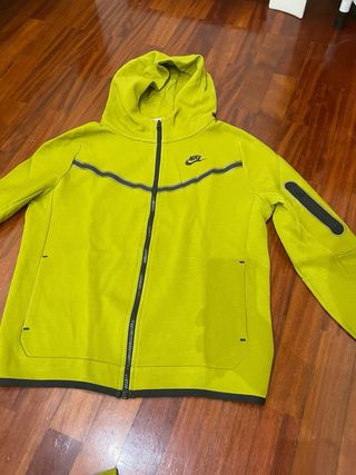 Chándal Nike Tech Niño Talla XL Verde Lima