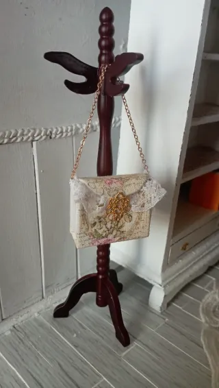 Bolsito Victoriano Miniatura 1:12 - Como nuevo