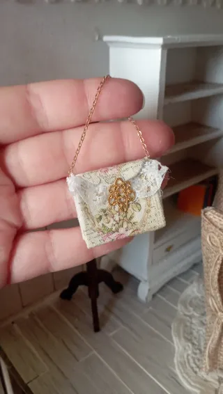 Bolsito Victoriano Miniatura 1:12 - Como nuevo