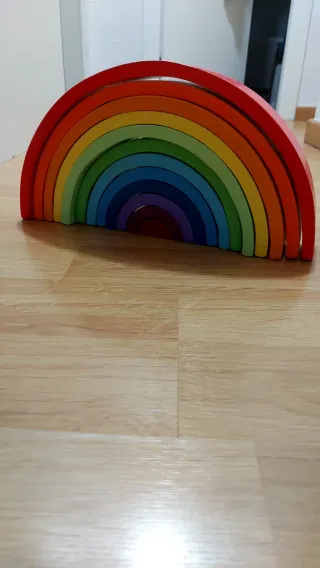 Arcoíris Waldorf de Madera