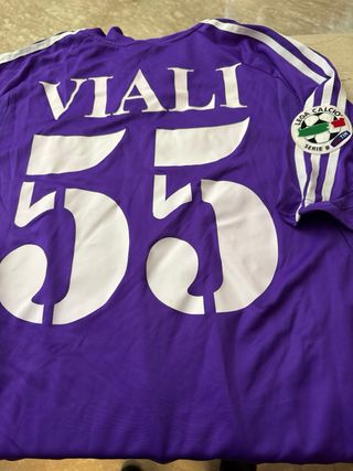 Maglia AC Fiorentina 2003/04 Viali indossata