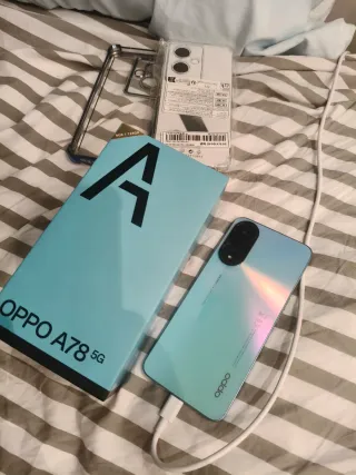 OPPO A79 5G azul claro
