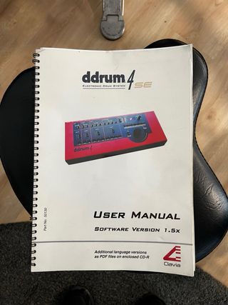 DDRUM 4SE batería electrónica CLAVIA