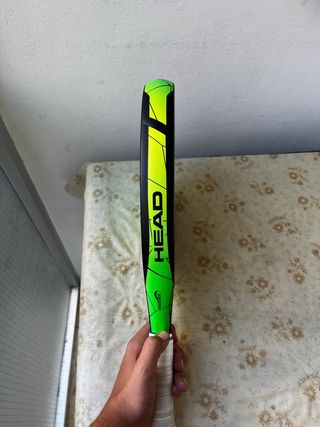 Pala de pádel HEAD challenge verde/amarilla/negra