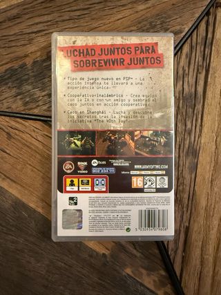 Juego PSP Army of Two: The 40th Day