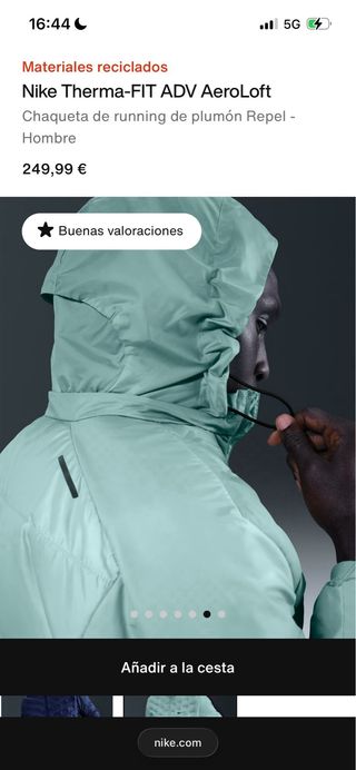 Chaqueta Nike Therma-FIT NUEVA CON ETIQUETA
