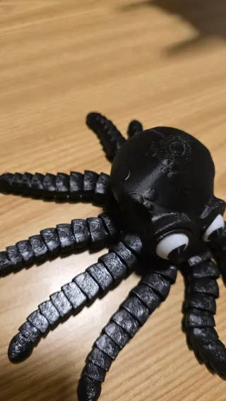 Animaletto flessibile polpo in vari colori