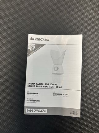 SilverCrest Sauna Facial