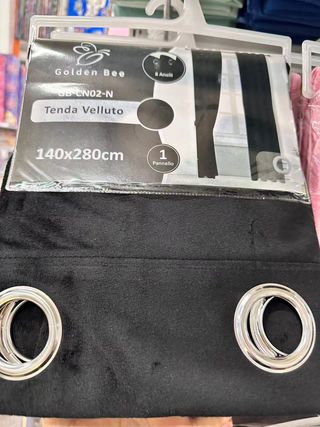 Tenda Velluto Golden Bee 140x280cm