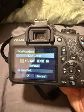 Canon EOS Rebel T7 Cámara Reflex