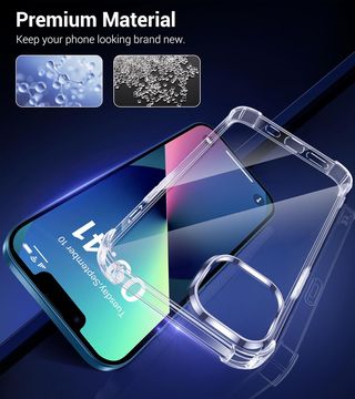 Custodia iPhone 13 Mini Trasparente + Protezione