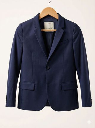 Chaqueta americana Zara niño azul