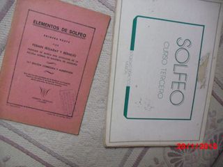 LIBROS MUSICA PARTITURAS X 6€ CADA FOTO 27€ TODAS