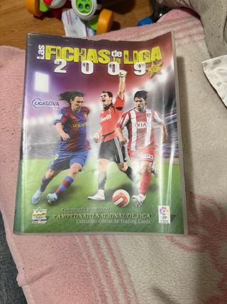 Álbum Fichas Liga 2009 Colección Oficial
