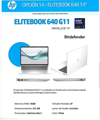 HP EliteBook 640 G11 Intel Core Ultra 5