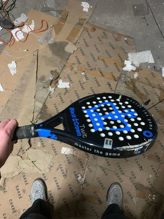 Pala de pádel Black Crown Twit